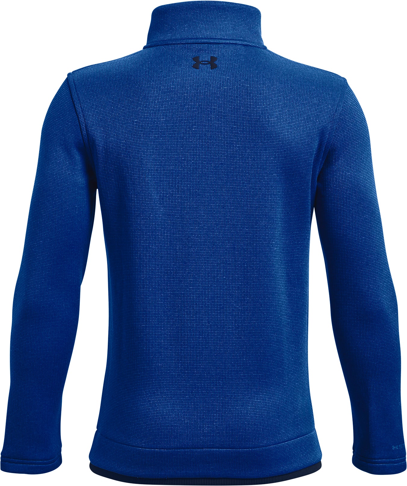 Under Armour SweaterFleece Half Zip Long Sleeve Junior Training Top - Blue - Image 2