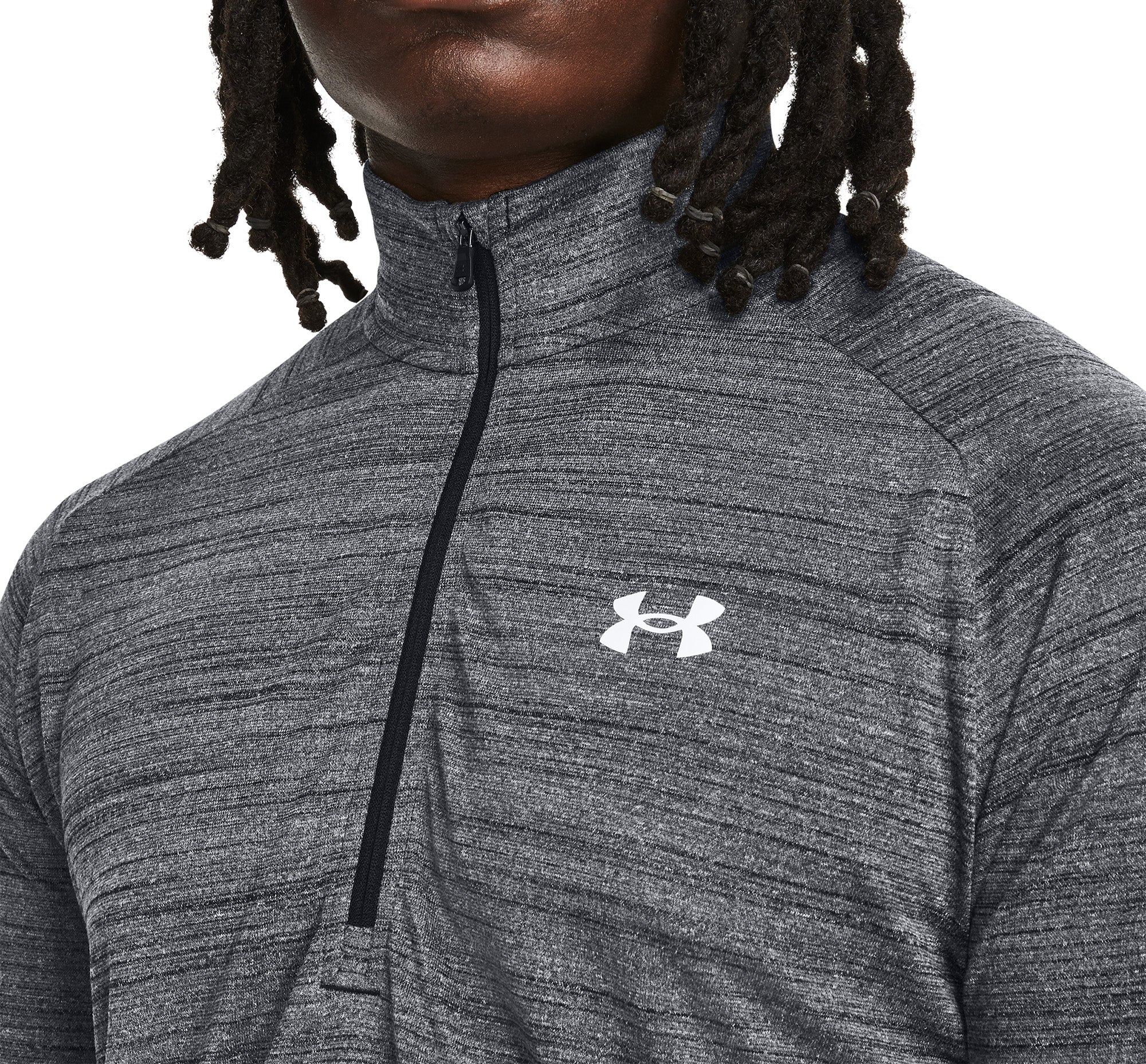 Under Armour Tech Evolved Core Half Zip Mens Training Top - Grey - Image 3