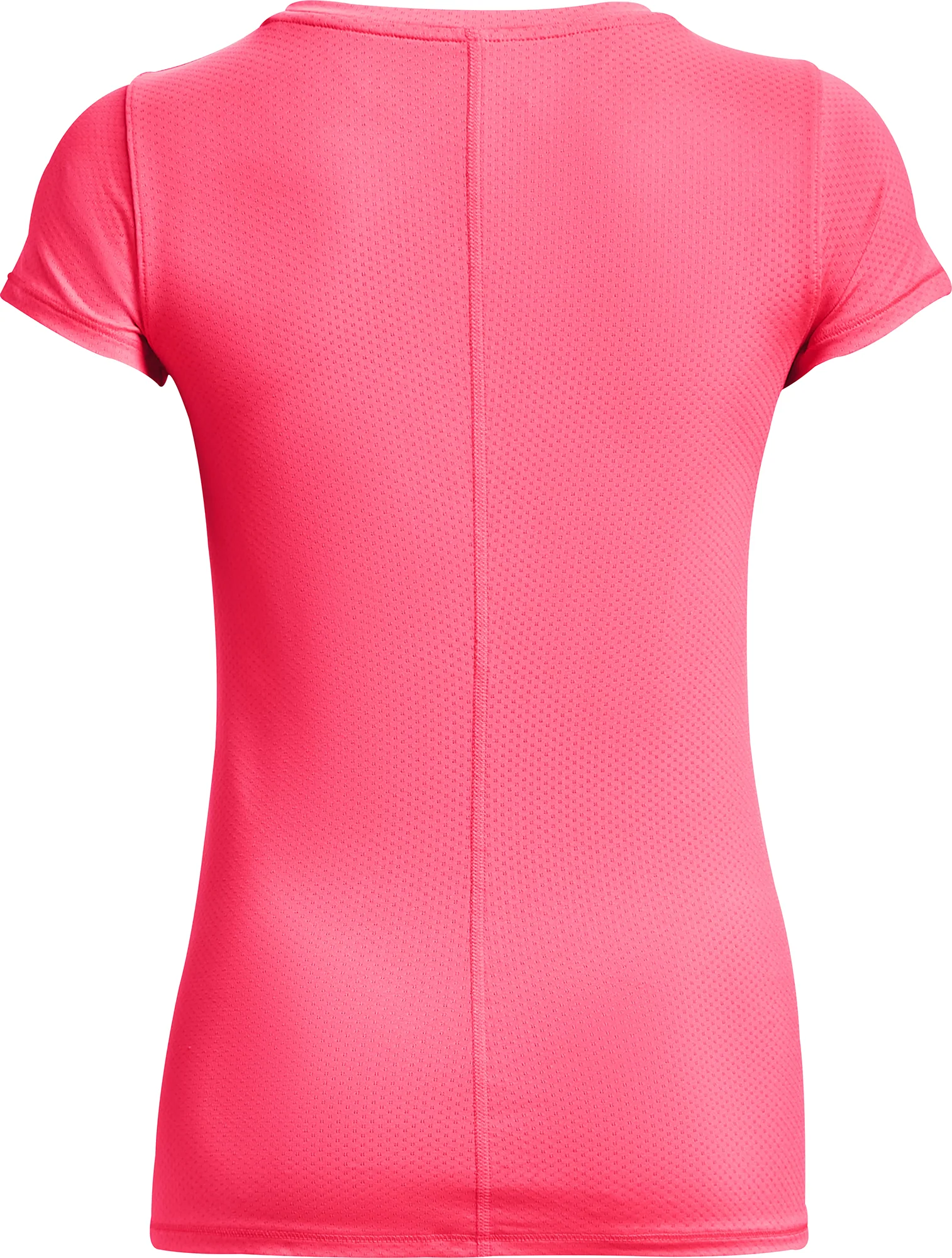 Under Armour Tech Mesh Short Sleeve Womens Running Top - Pink - Image 4
