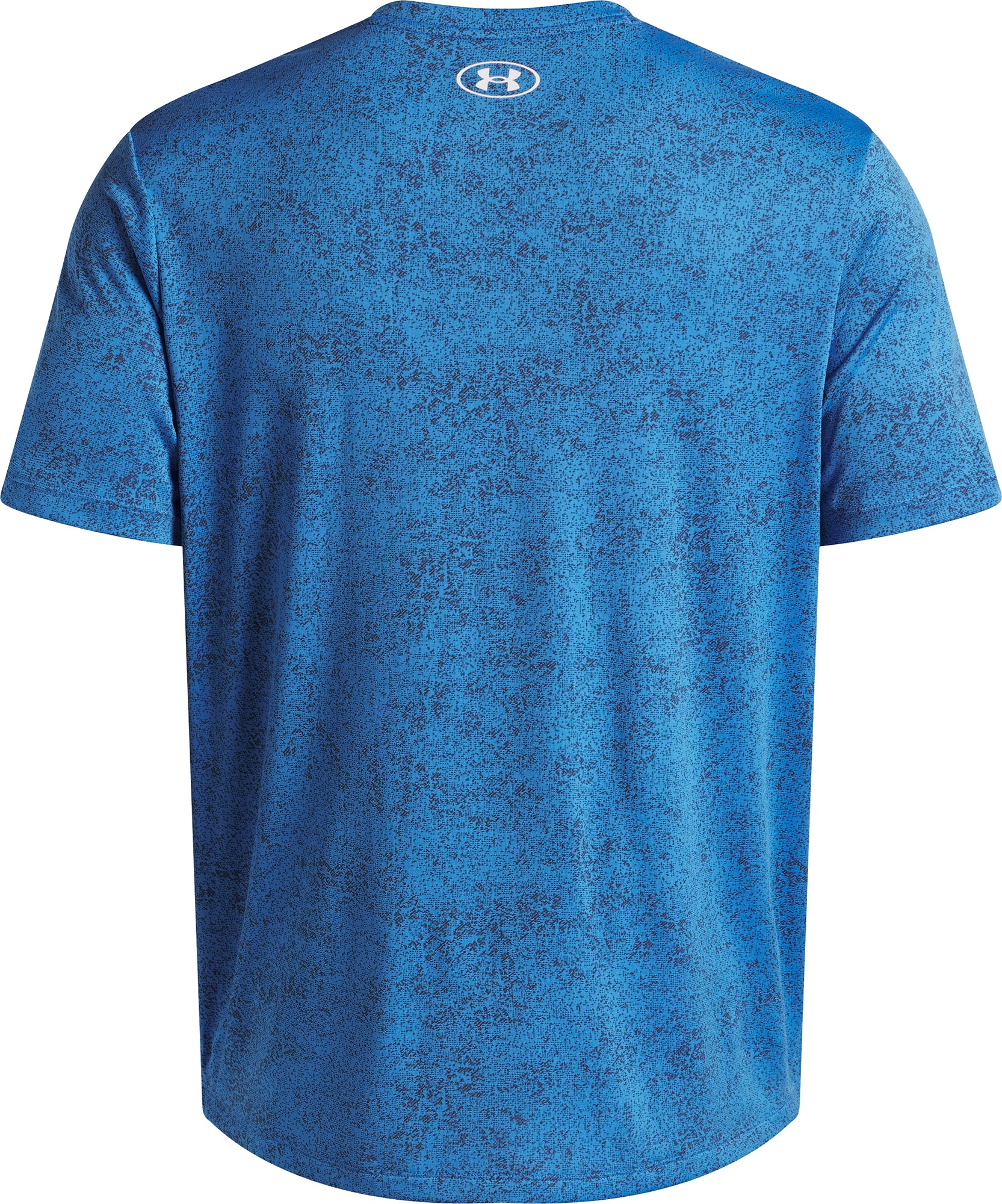 Under Armour Tech Pixelate Short Sleeve Mens Training Top - Blue - Image 4