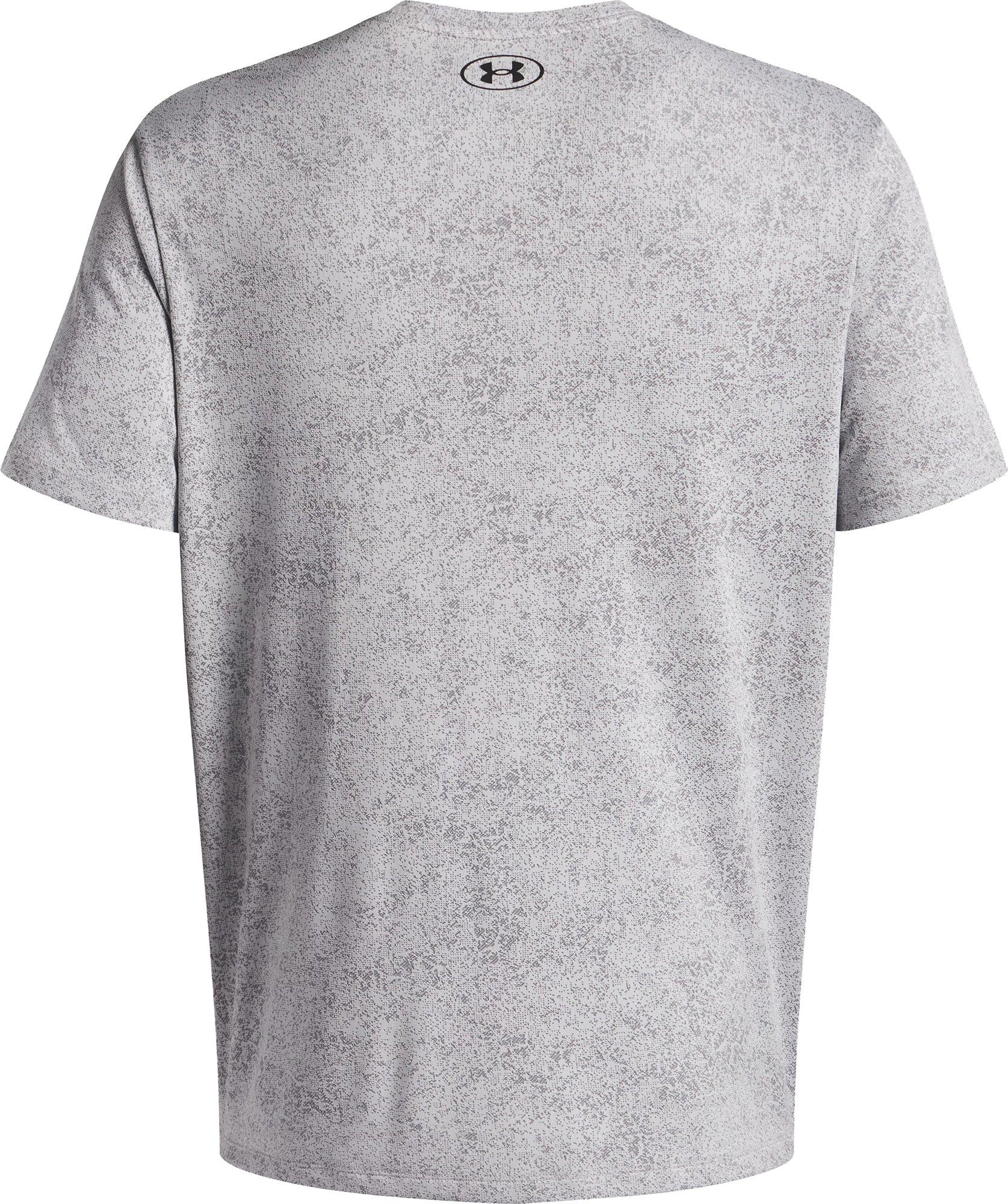 Under Armour Tech Pixelate Short Sleeve Mens Training Top - Grey - Image 4