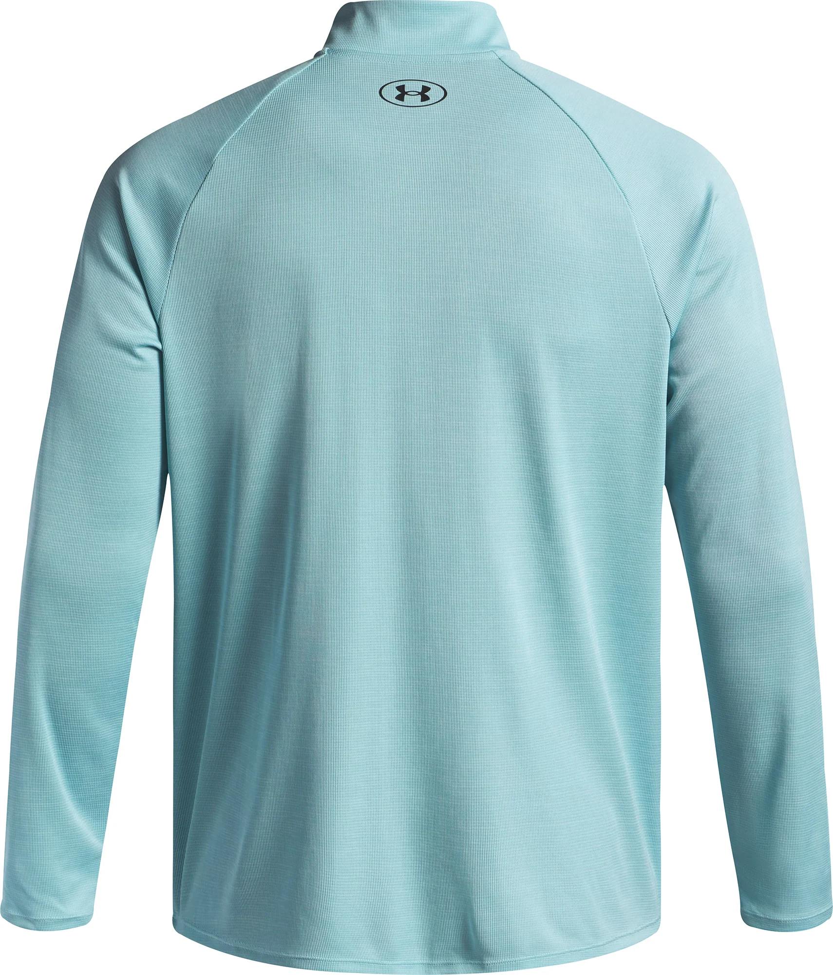Under Armour Tech Textured Half Zip Long Sleeve Mens Running Top - Blue - Image 4