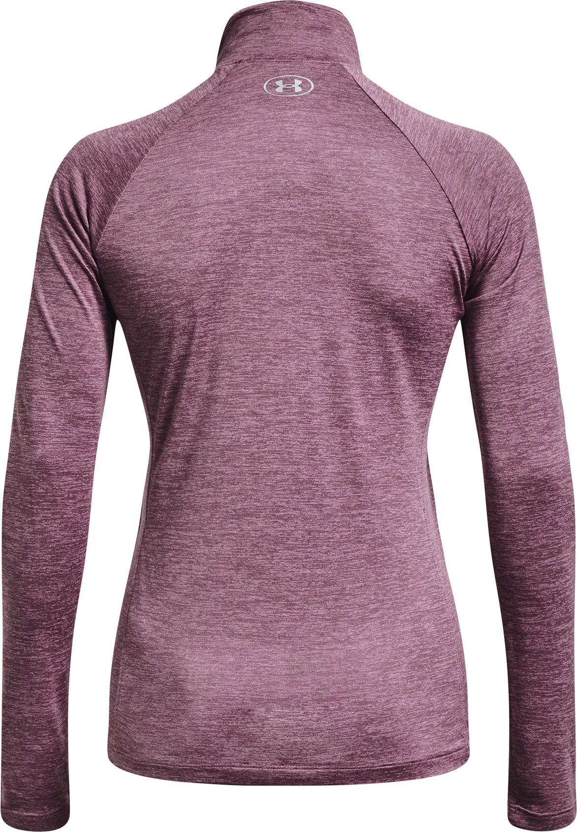 Under Armour Tech Twist Half Zip Long Sleeve Womens Training Top - Purple - Image 5
