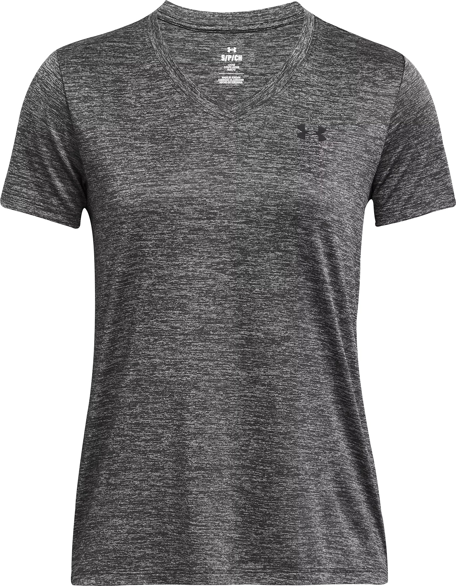 Under Armour Tech Twist Short Sleeve Womens Training Top - Grey - Image 3