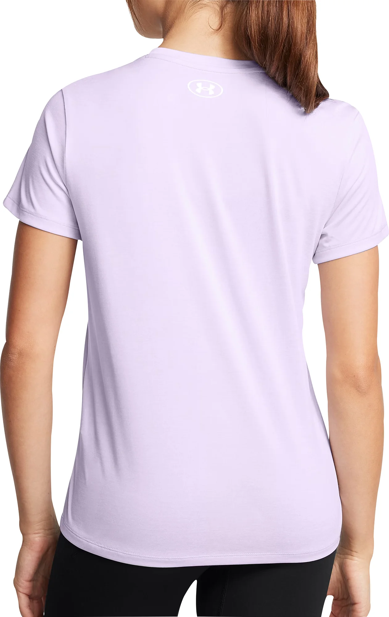 Under Armour Tech Twist Short Sleeve Womens Training Top - Purple - Image 2