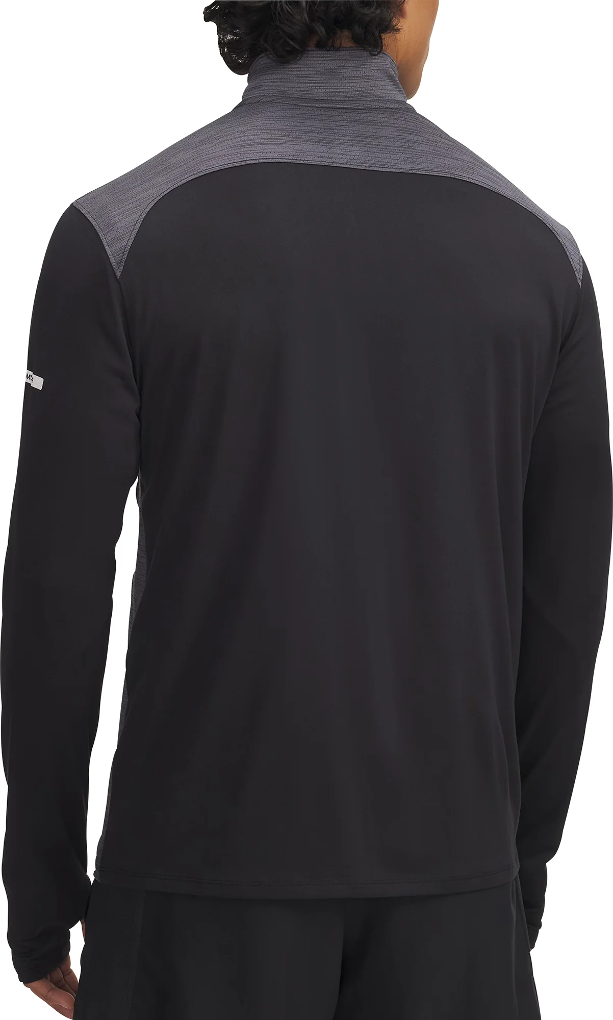 Under Armour Tech Utility Half Zip Long Sleeve Mens Running Top - Black - Image 2
