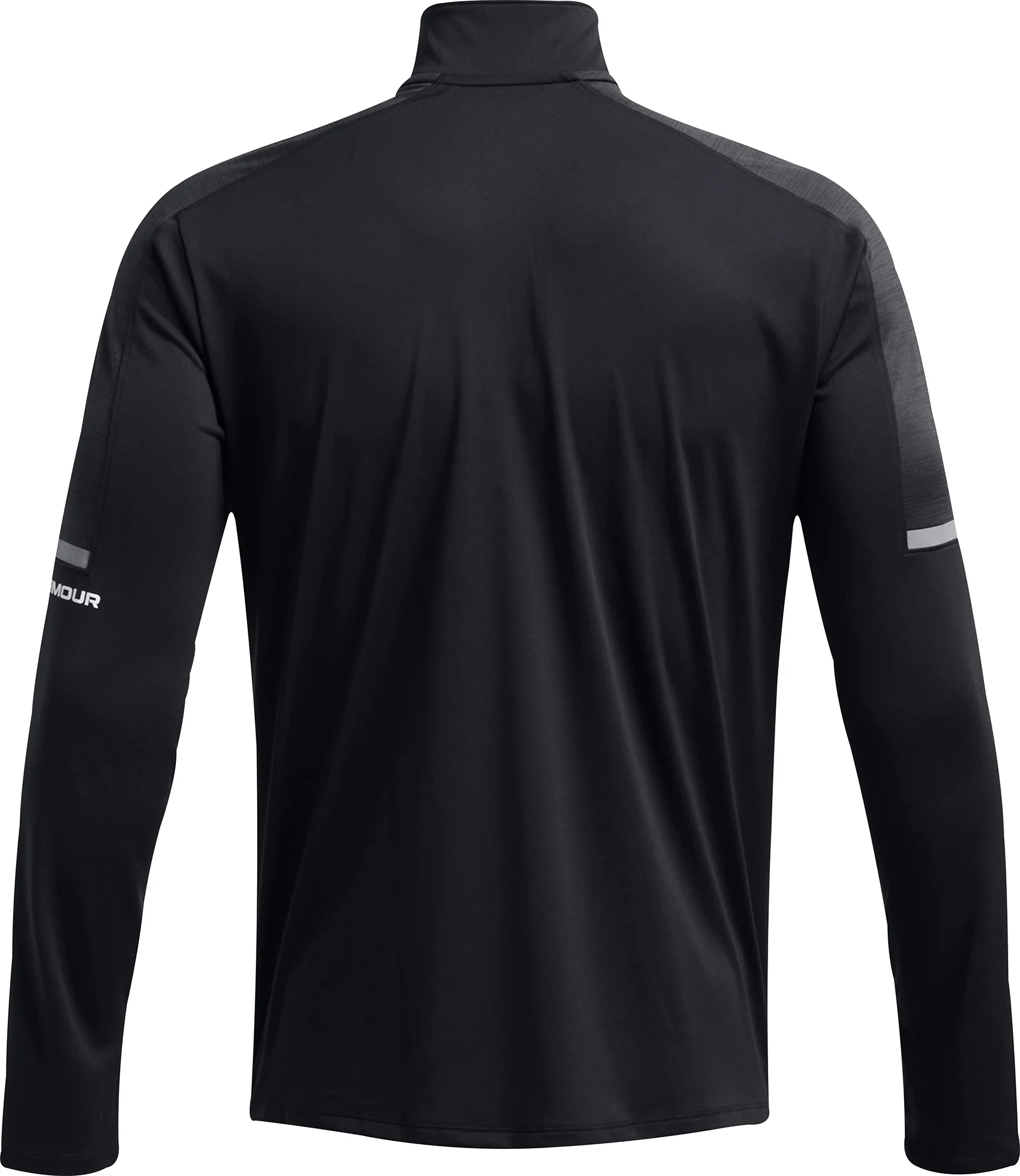 Under Armour Tech Utility Half Zip Long Sleeve Mens Running Top - Black - Image 4