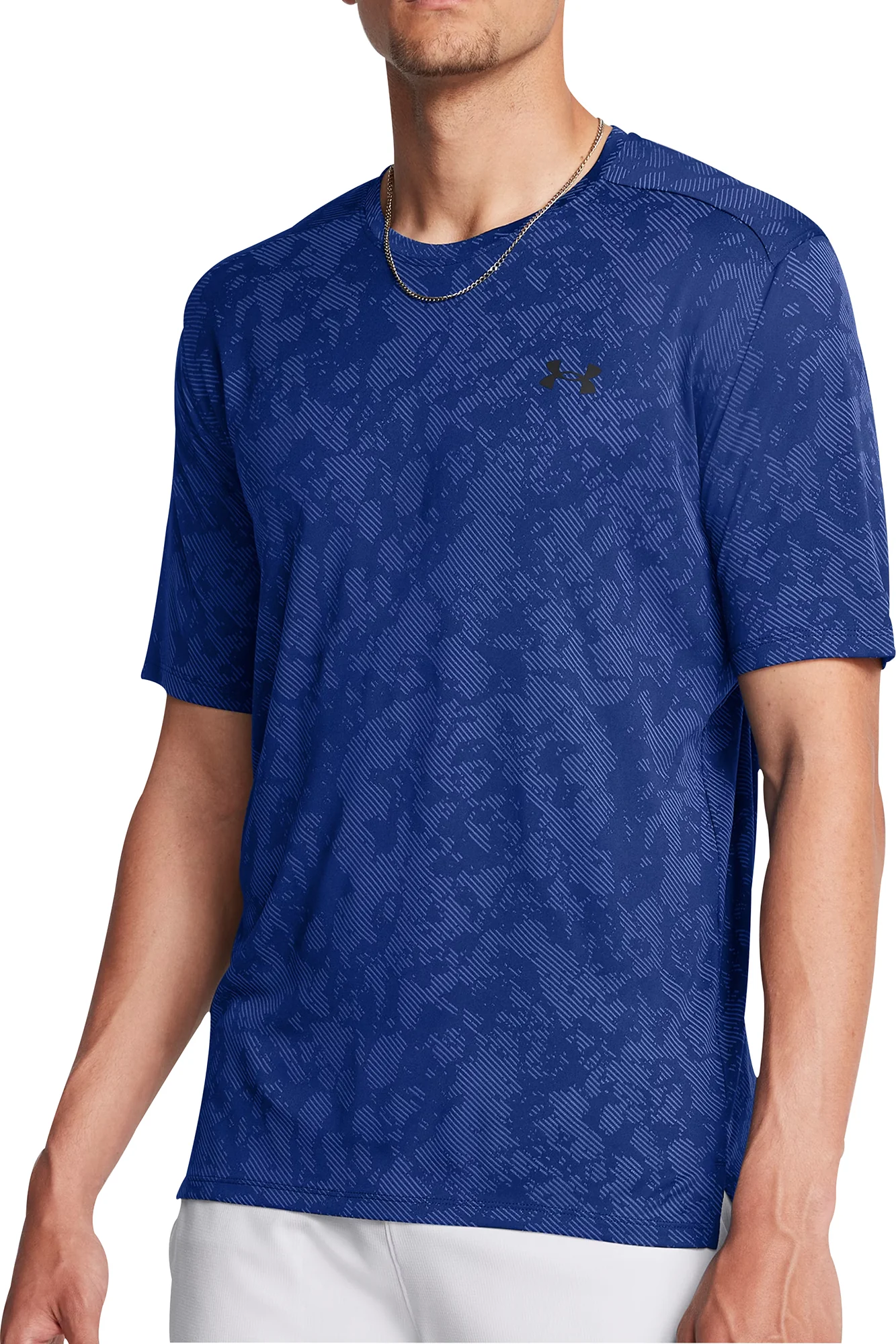 Under Armour Tech Vent Geode Short Sleeve Mens Training Top - Blue