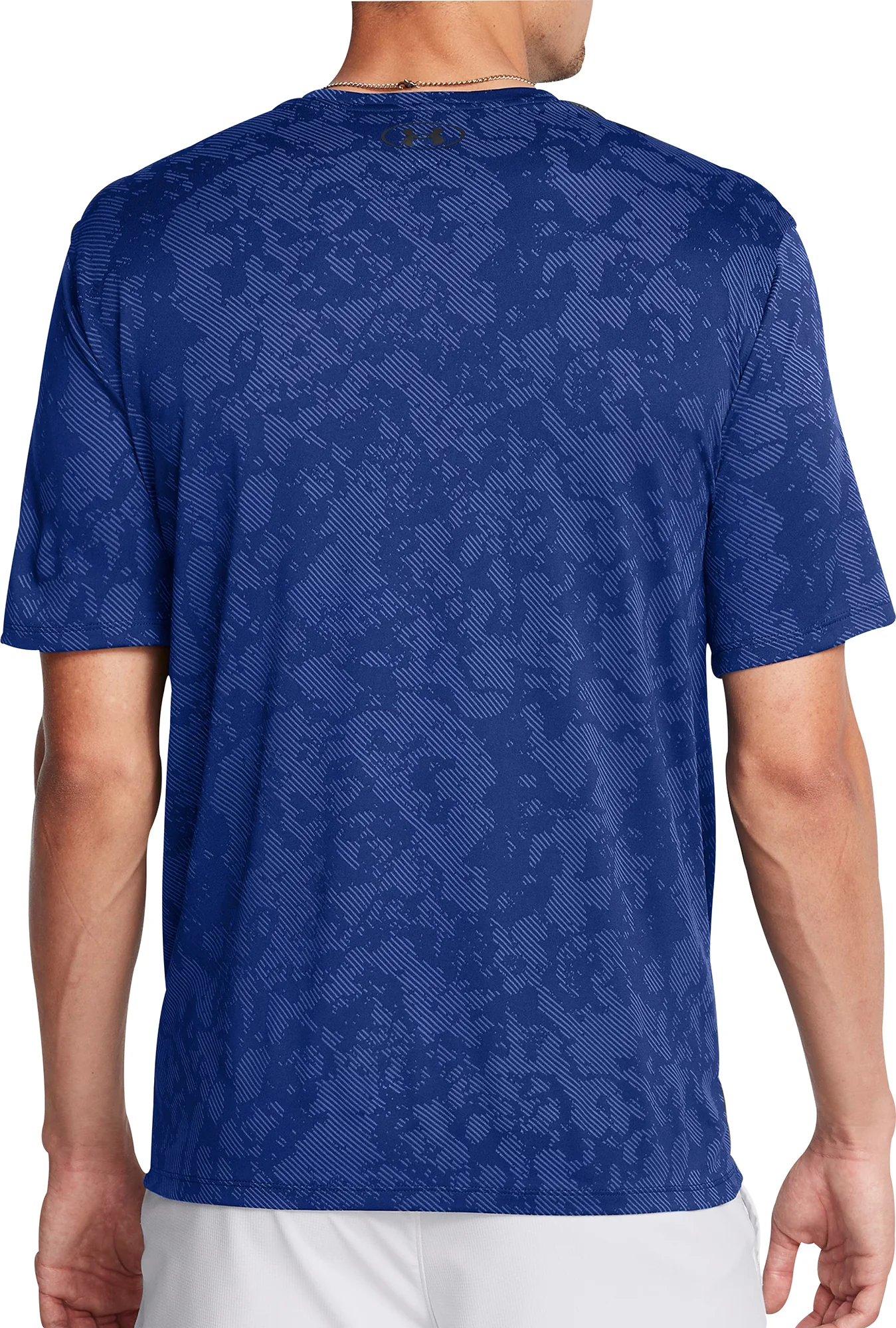 Under Armour Tech Vent Geode Short Sleeve Mens Training Top - Blue - Image 2