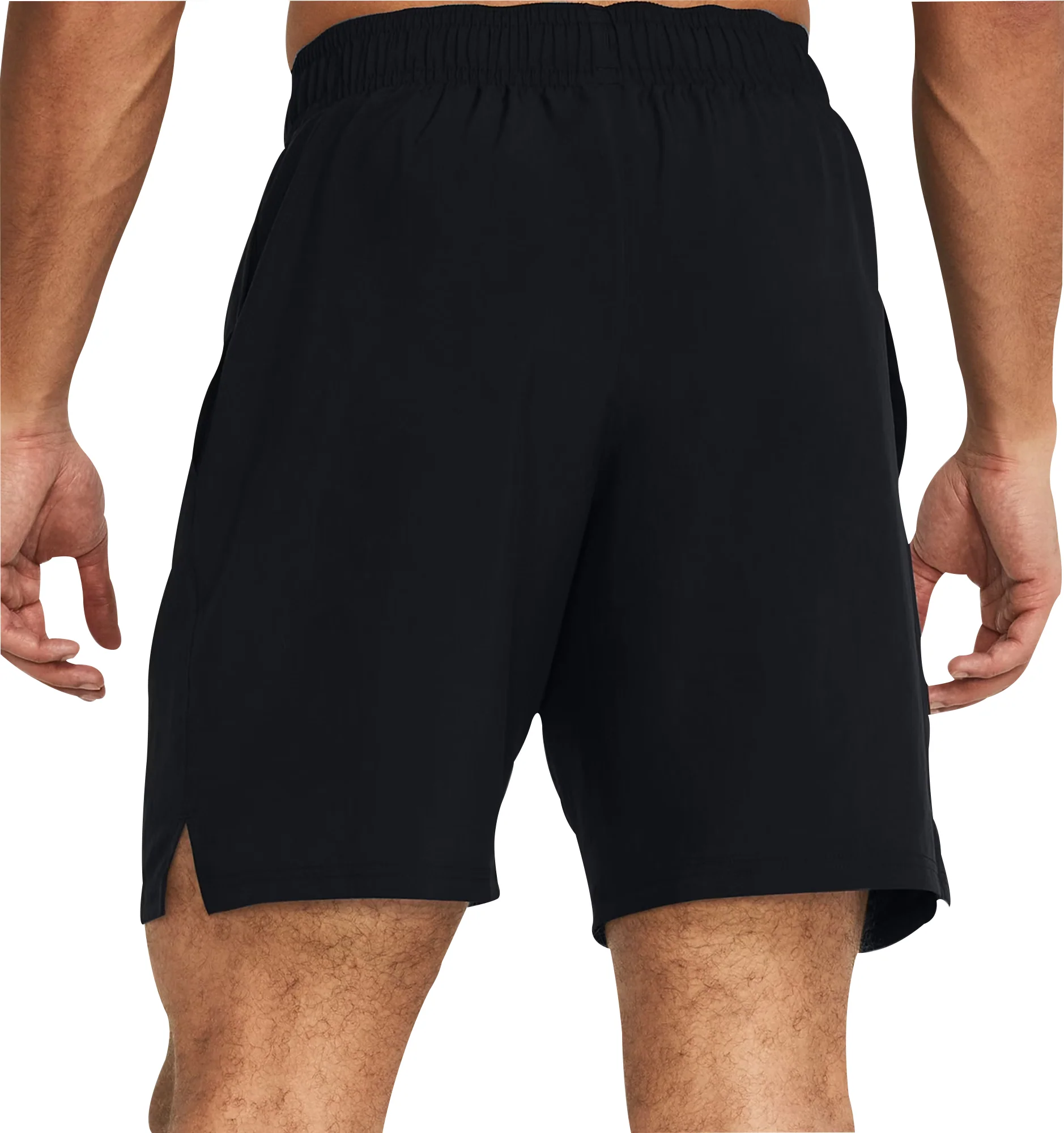 Under Armour Tech Woven Wordmark Mens Training Shorts - Black - Image 2