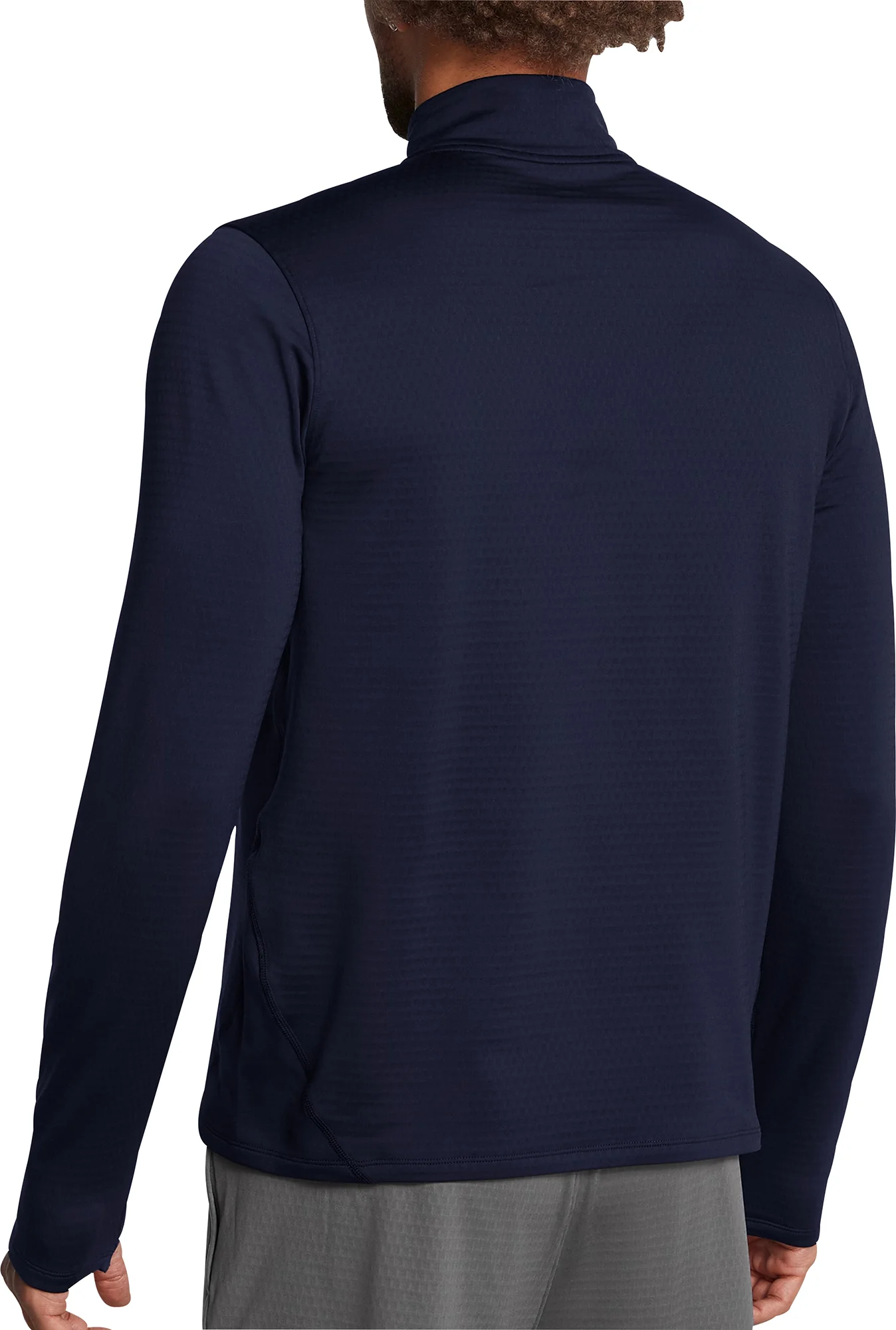 Under Armour Vanish Cold Weather Half Zip Long Sleeve Mens Running Top - Blue - Image 2
