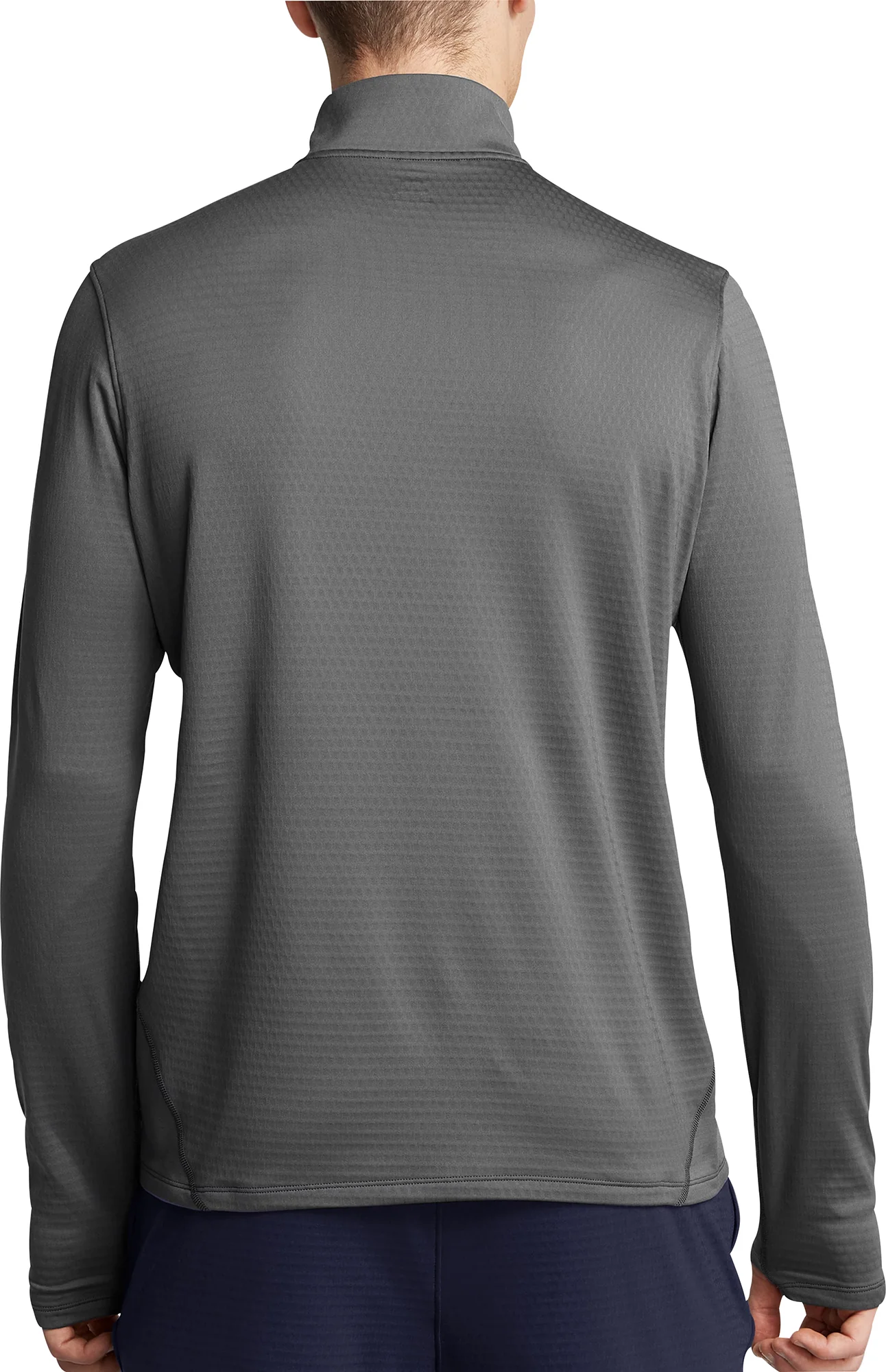 Under Armour Vanish Cold Weather Half Zip Long Sleeve Mens Running Top - Grey - Image 2