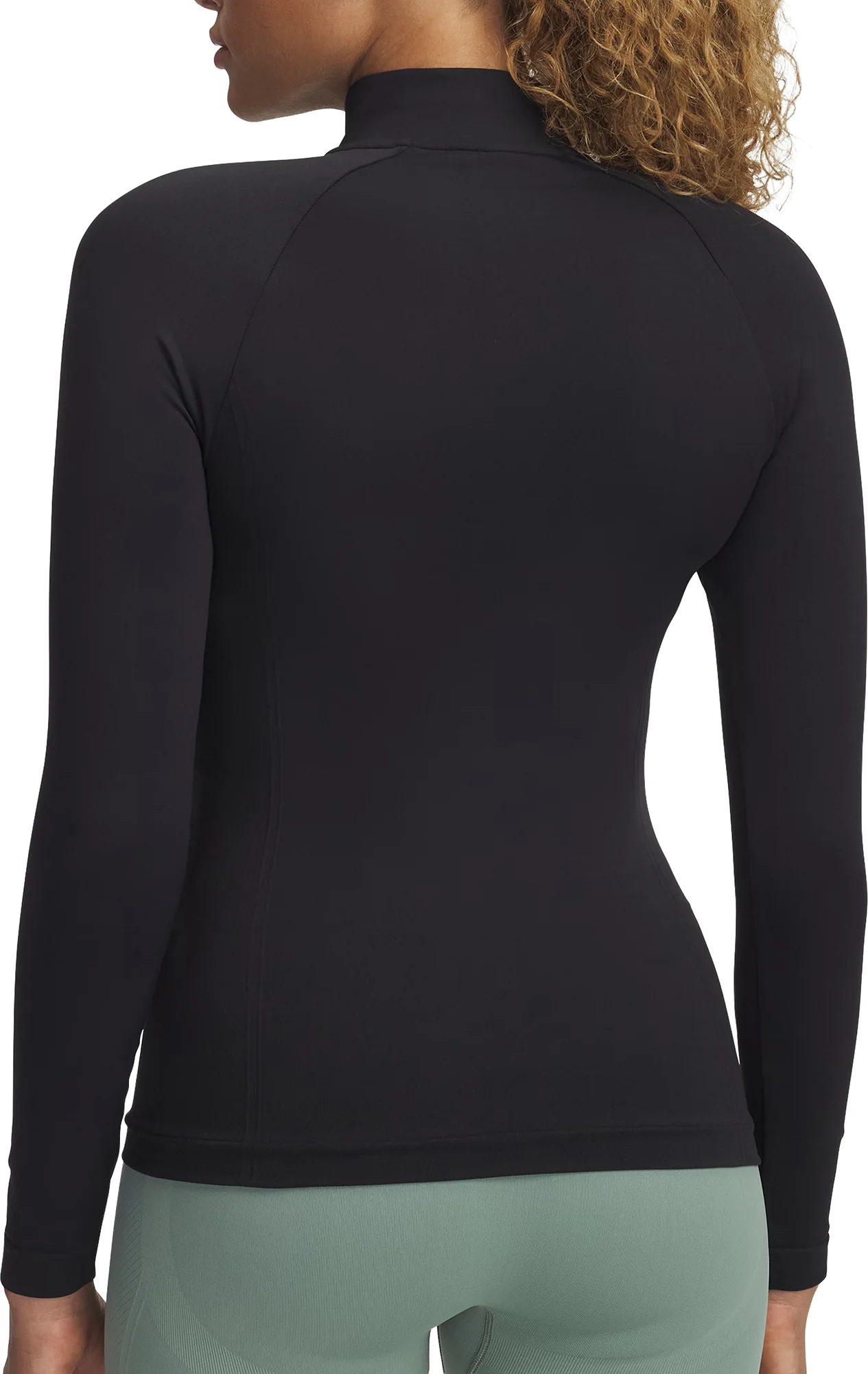 Under Armour Vanish Seamless Half Zip Long Sleeve Womens Running Top - Black - Image 2