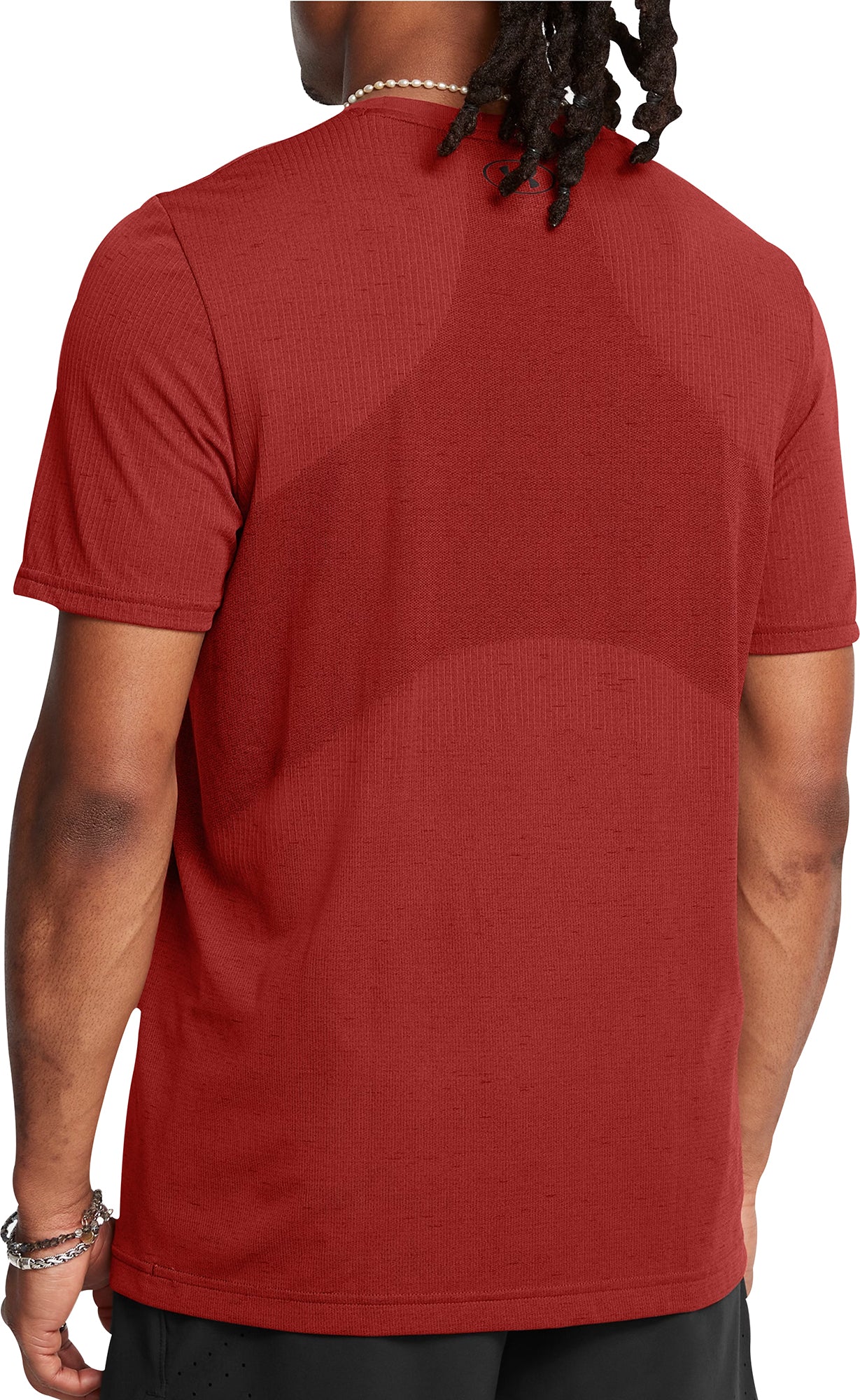 Under Armour Vanish Seamless Short Sleeve Mens Training Top - Orange - Image 2