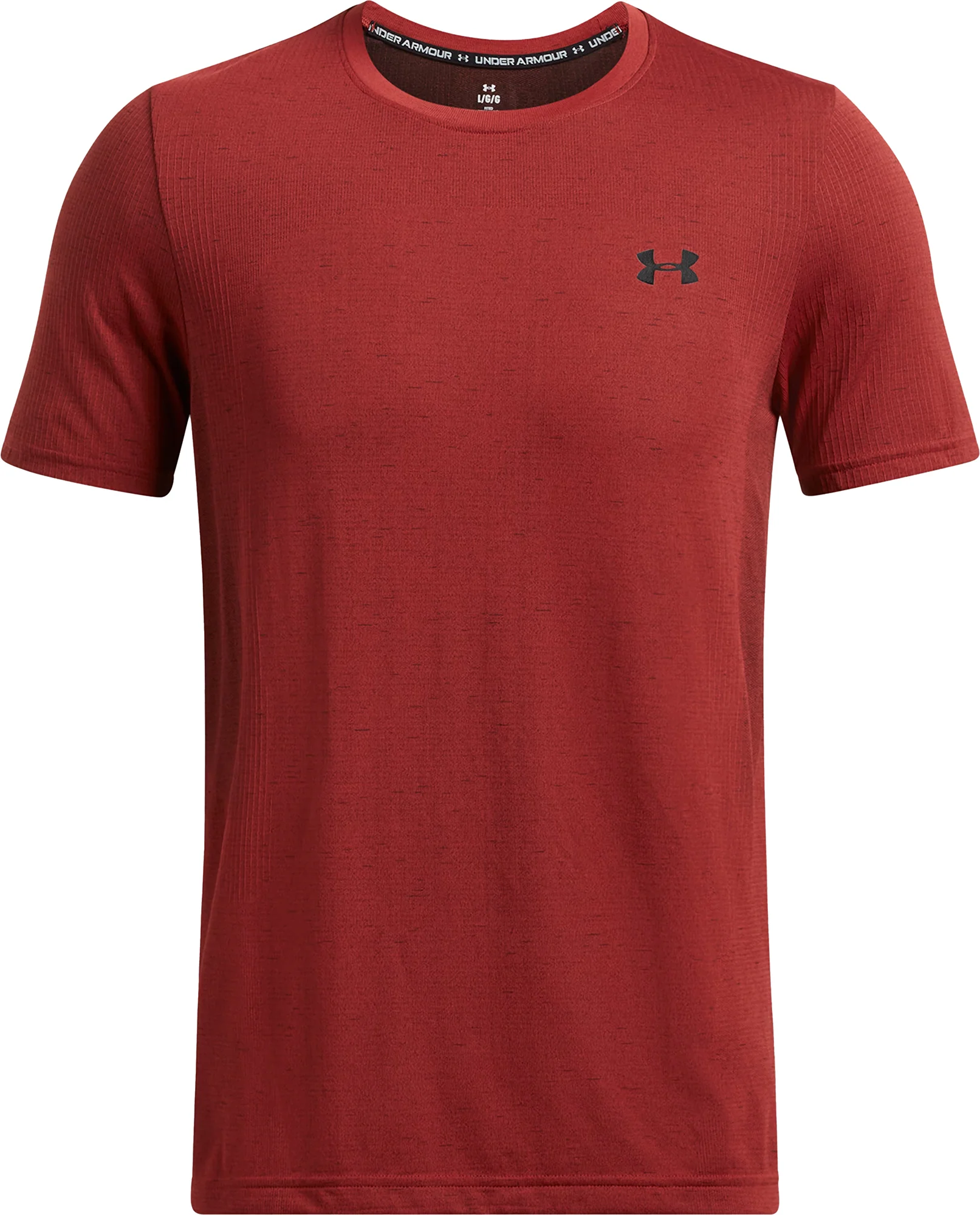 Under Armour Vanish Seamless Short Sleeve Mens Training Top - Orange - Image 3