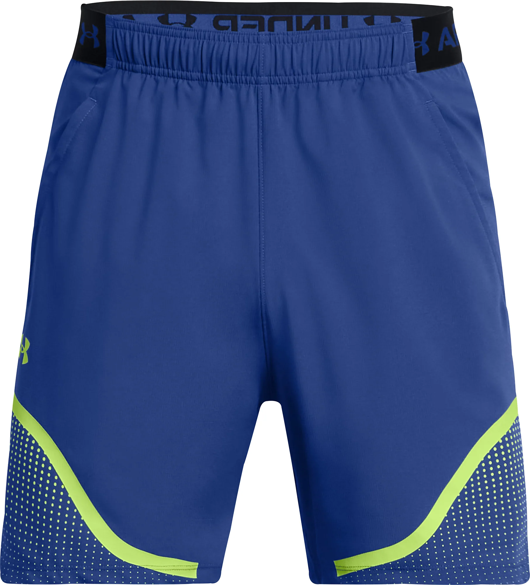 Under Armour Vanish Woven 6 Inch Graphic Mens Training Shorts - Blue - Image 4