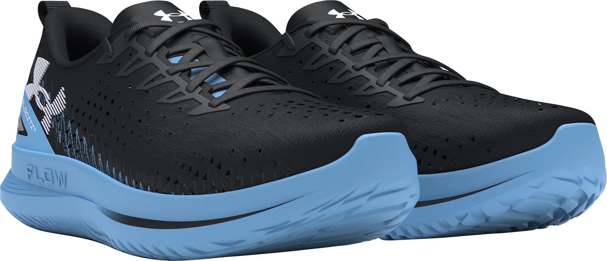 Under Armour Velociti 4 Mens Running Shoes - Black - Image 5