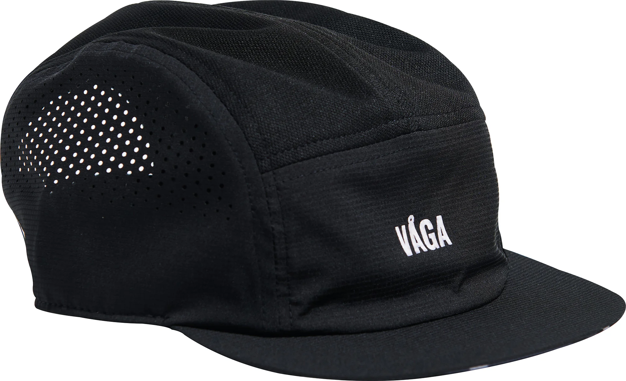 Vaga Feather Racing Running Cap - Black