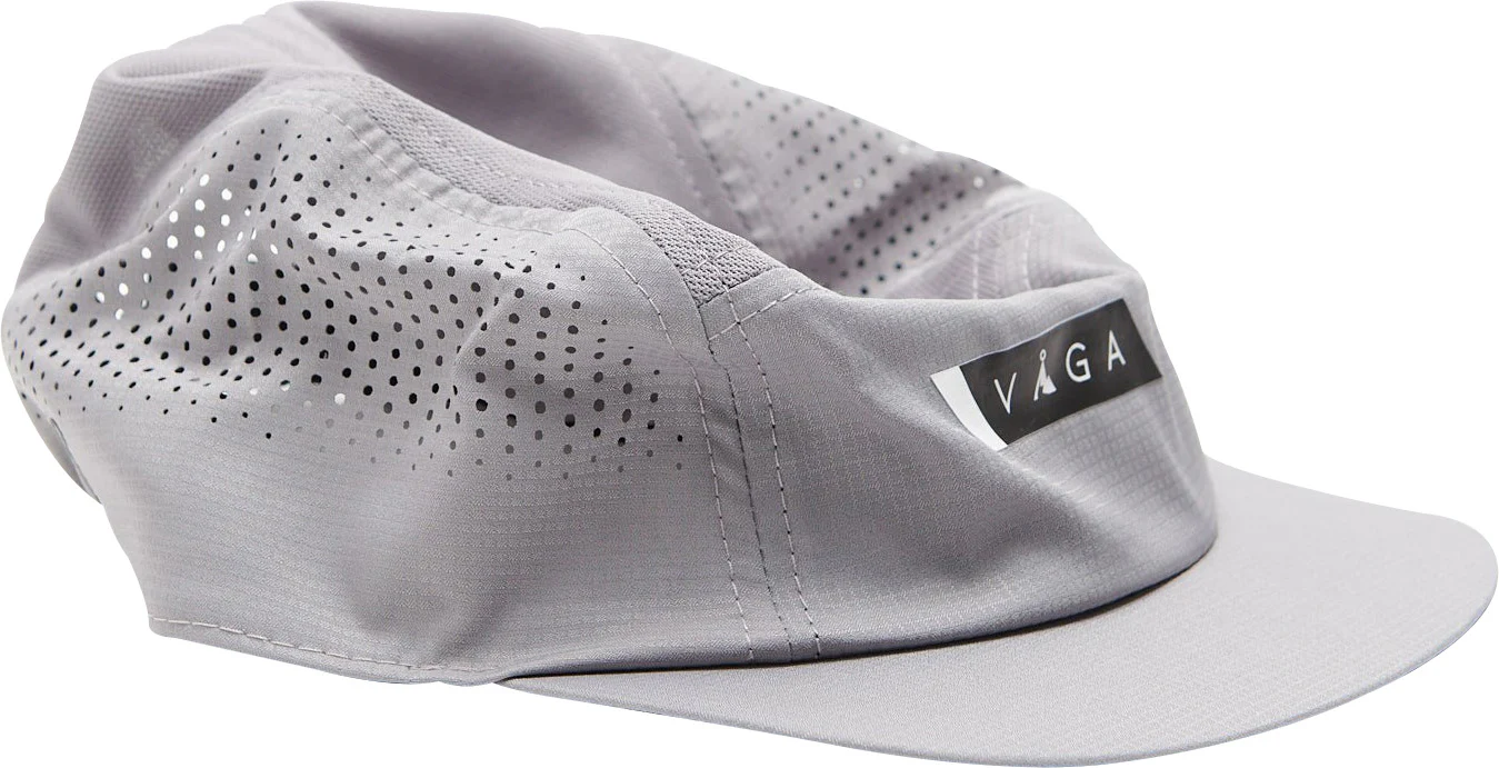 Vaga Feather Racing Running Cap - Grey