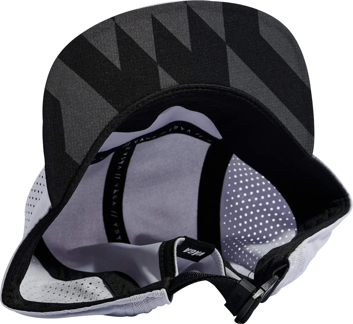 Vaga Feather Racing Running Cap - Grey - Image 4