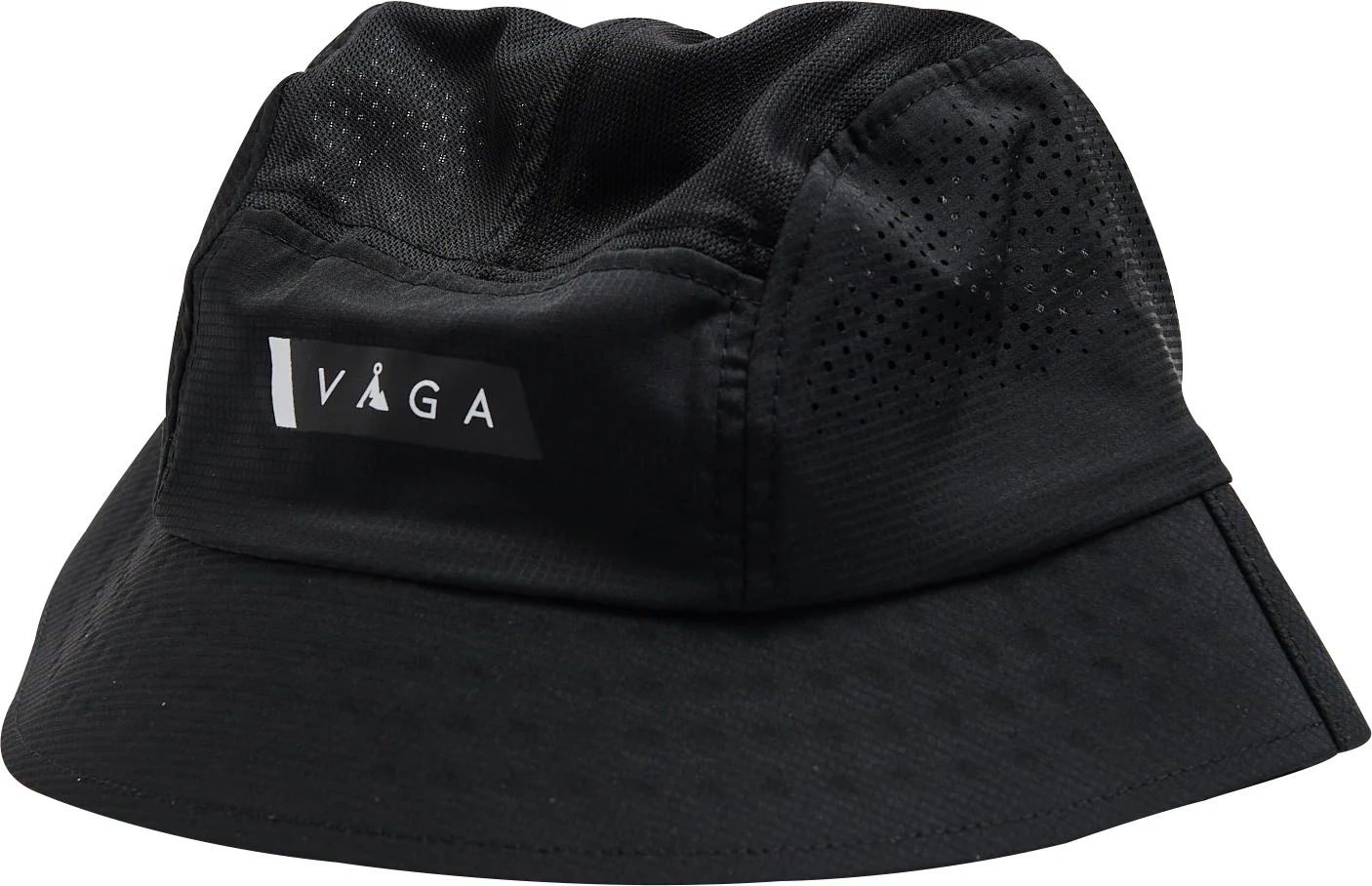 Vaga Feather Running Bucket Hat - Black