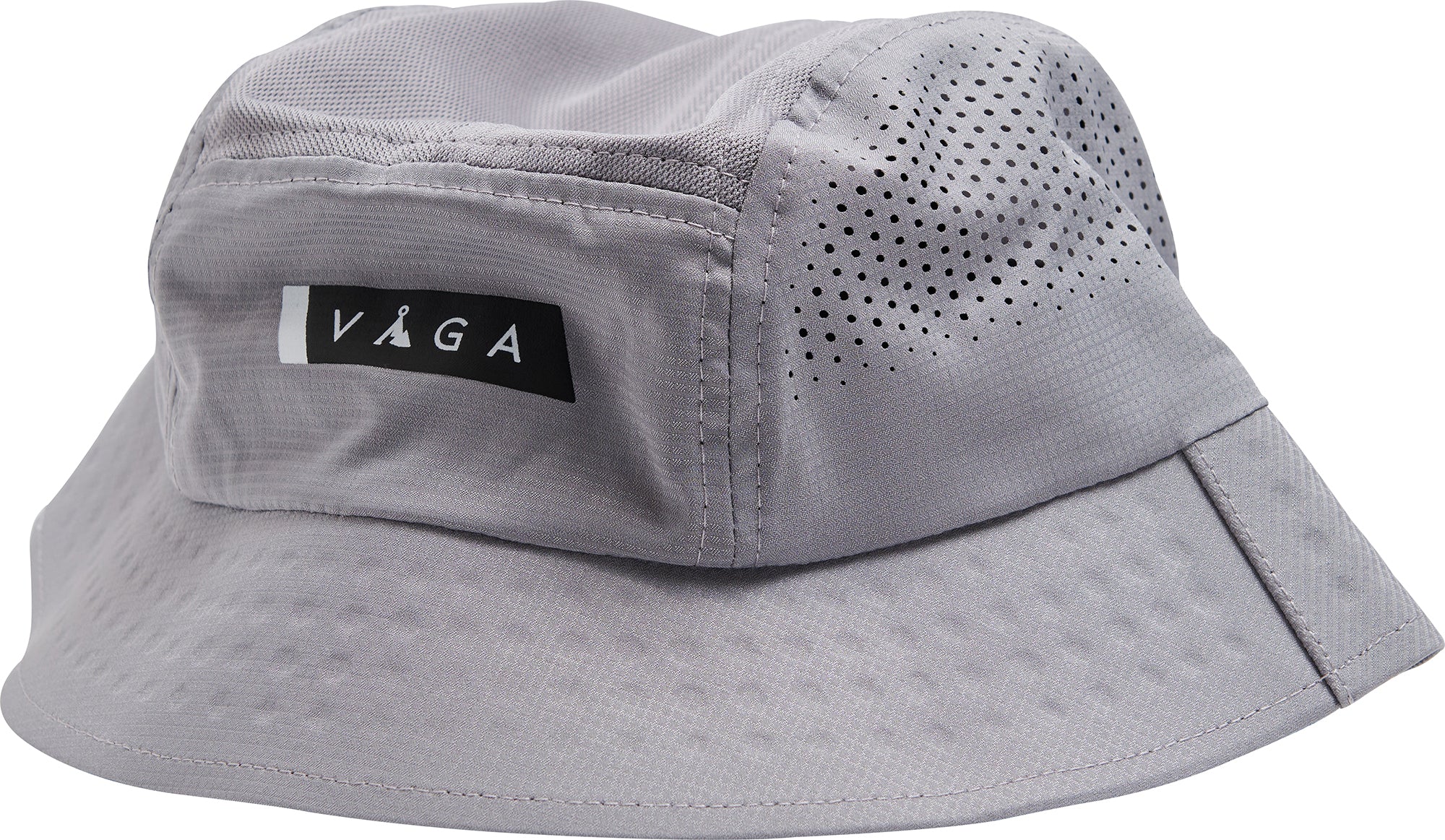 Vaga Feather Running Bucket Hat - Grey