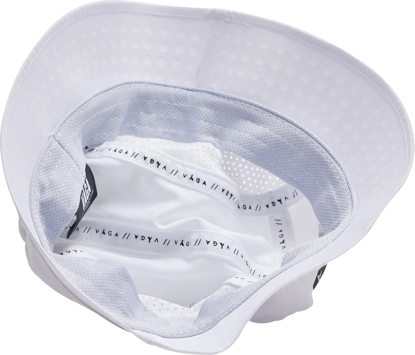 Vaga Feather Running Bucket Hat - White - Image 3