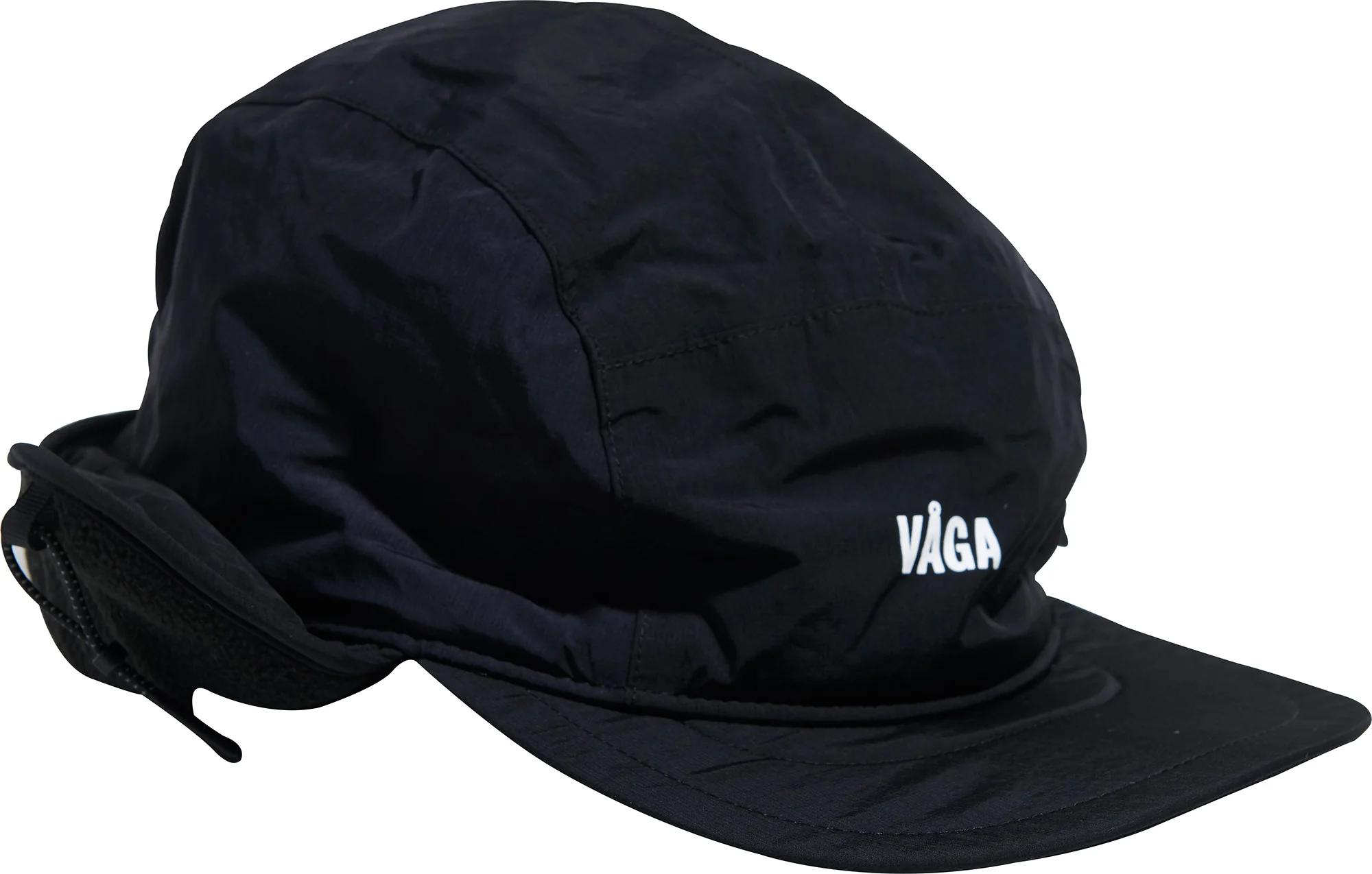 Vaga Hiker Padded Cap - Black - Image 5