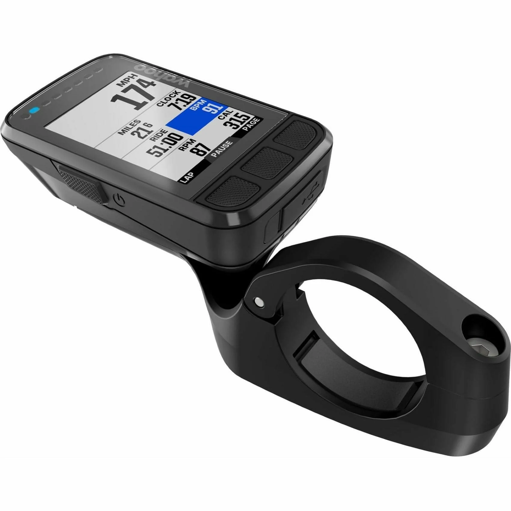 Wahoo ELEMNT BOLT V2 GPS Cycling Computer - Black - Image 4