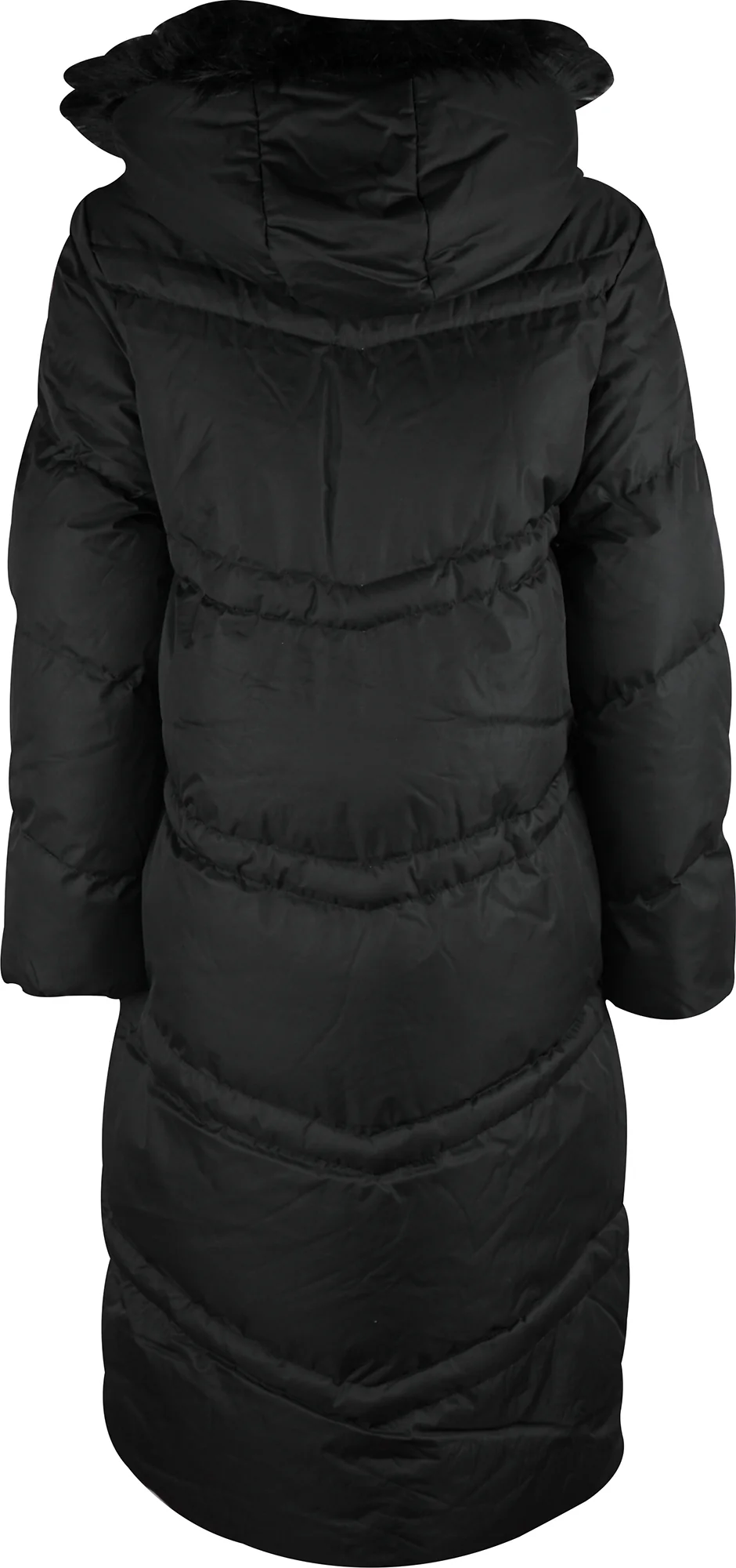 Weekend Vibes Fairway Womens Long Jacket - Black - Image 2