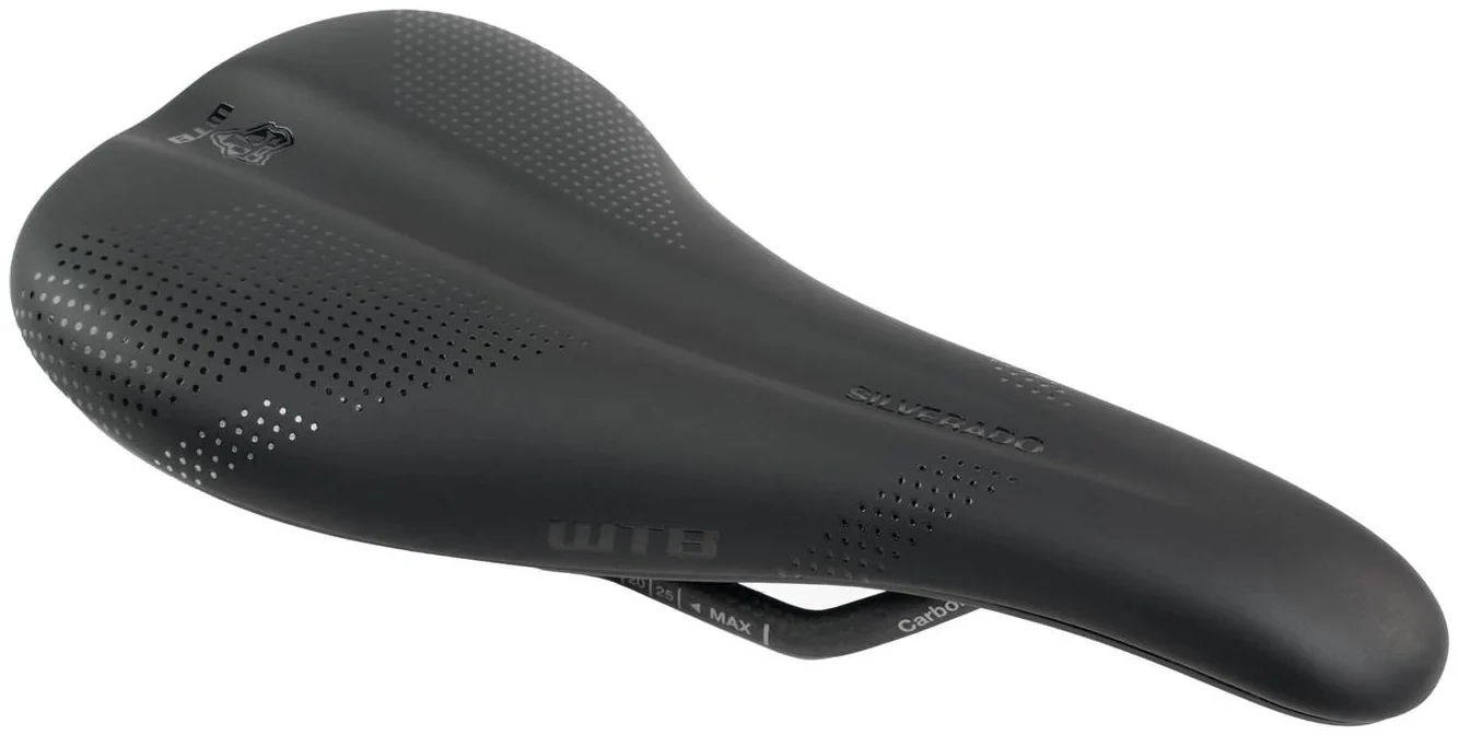 WTB Silverado 265 Medium Steel Cycling Saddle - Black