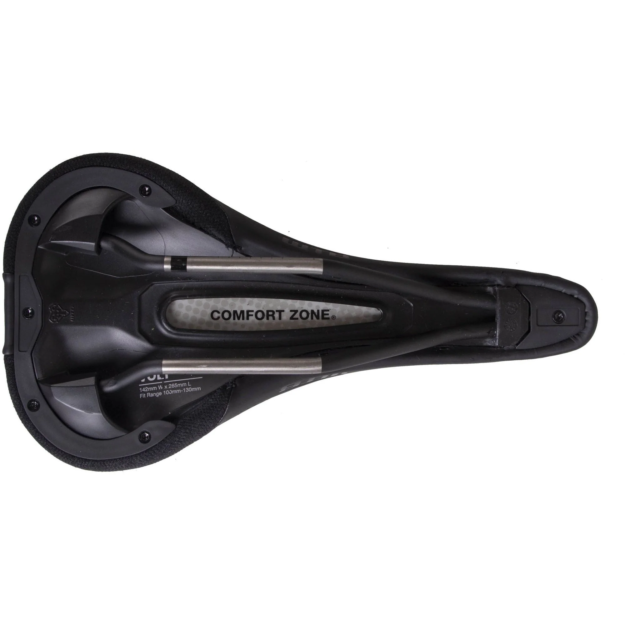 WTB Volt Steel Wide Cycling Saddle - Black - Image 3
